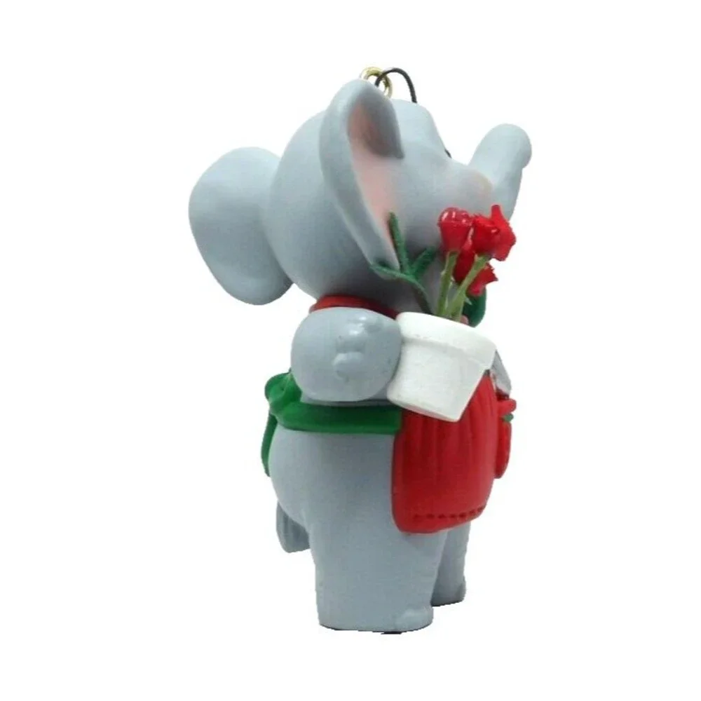 Hallmark Keepsake Ornament 1993 Big On Gardening Elephant Garden Tools Christmas - Picture 4 of 12
